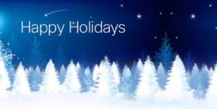 Happy Holidays and New Year