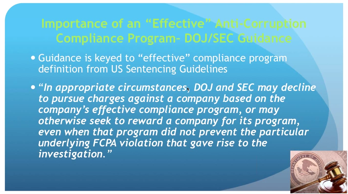 Tailoring Your Anti Corruption Program to a Risk Assessment