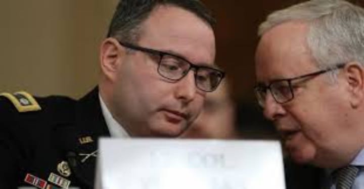 Volkov Law in the News: Representation of Lt. Col. Alexander Vindman in House Impeachment Inquiry