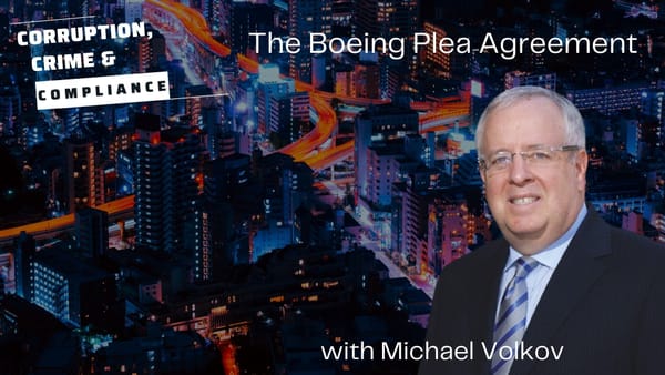 Episode 333 -- Boeing Plea Agreement in 737 MAX Safety Case