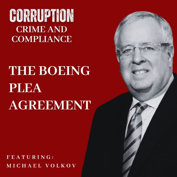 Episode 361:  The Boeing Plea Agreement