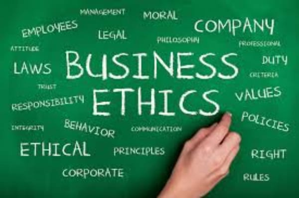 What Does “Business Ethics” Mean?