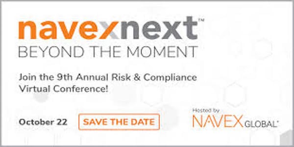 Register Today for NAVEX NEXT Virtual Conference October 22, 2020