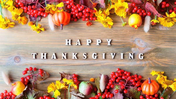 Happy Thanksgiving!
