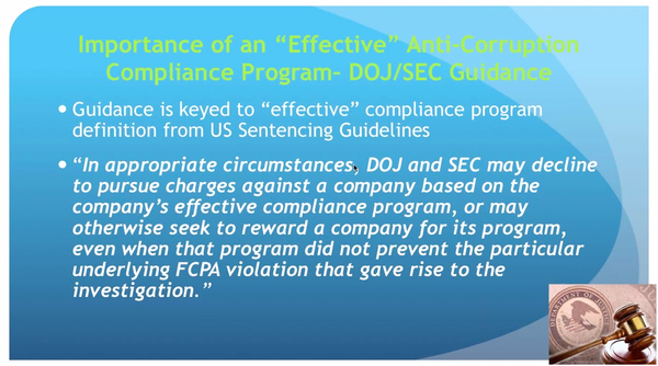 Tailoring Your Anti Corruption Program to a Risk Assessment