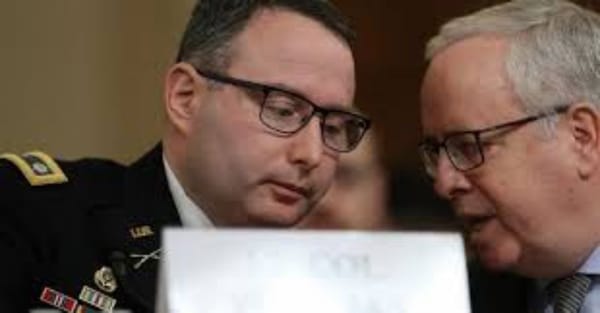 Volkov Law in the News: Representation of Lt. Col. Alexander Vindman in House Impeachment Inquiry