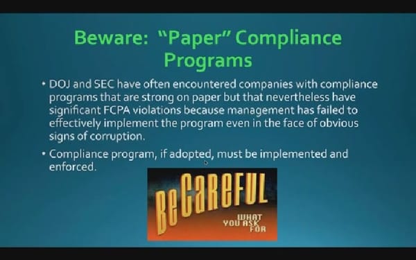 Volkov Law TV:  New Webinars Added: FCPA, Due Diligence, Sanctions, Internal Investigations, and Sanctions Compliance